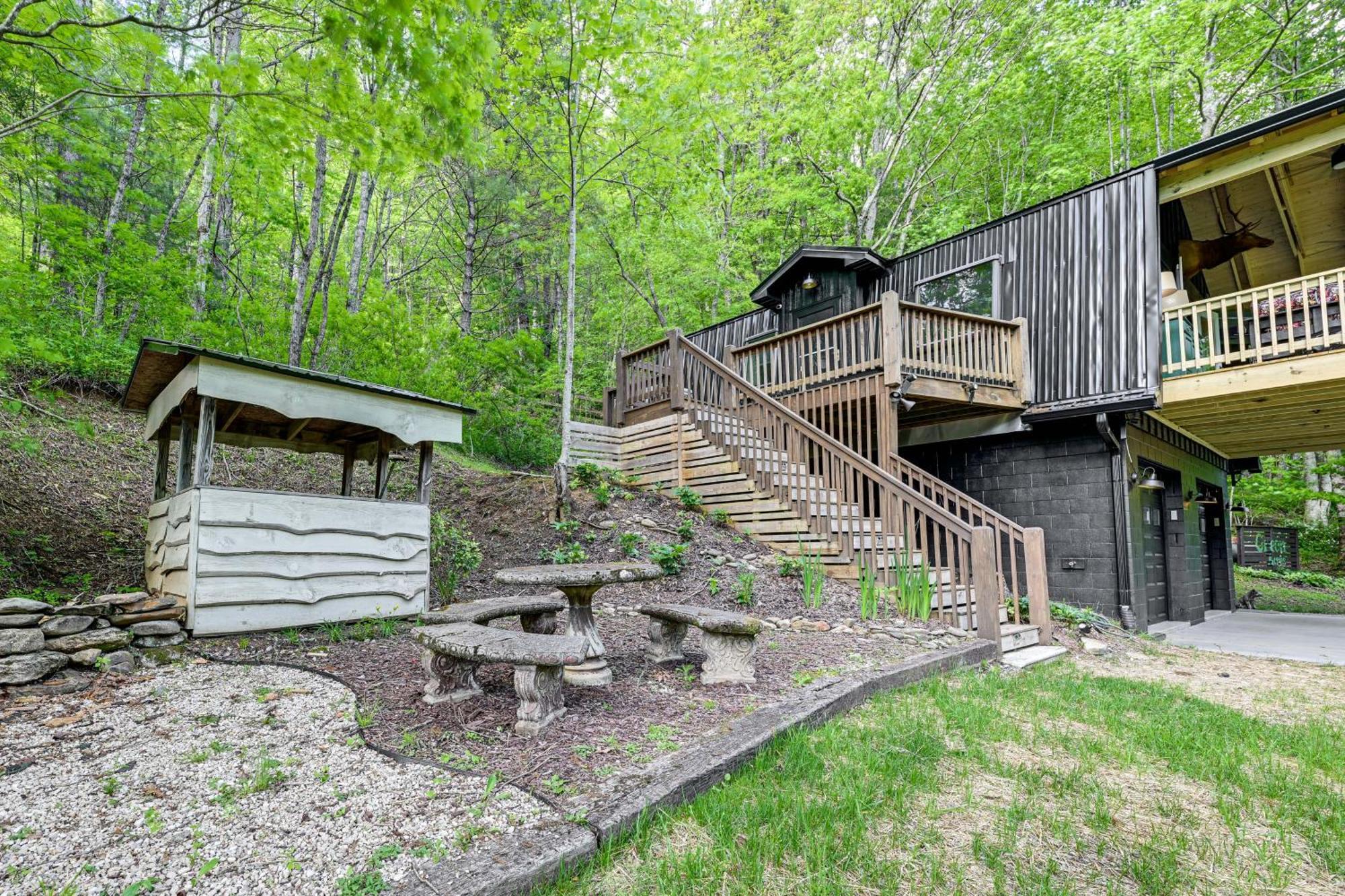 Highlands Cabin On Buck Creek About 8 Mi To Town! Esterno foto